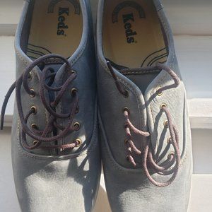 Men's Keds Champion Lo Rise Grey Leather Size 13